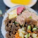 김밥집앞