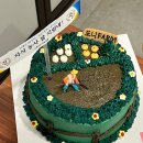 케이크/환갑케이크] 아빠 환갑기념 &#39;농부케이크&#39; 주문제작 디자인부터 크기, 가격소개 :: 러브미케이크