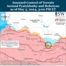 러시아 공격 캠페인 평가, 2024년 5월 5일(우크라이나 전황 이미지