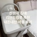 더드림피플파트너스 | 신생아 침대 리안드림콧 추천 내돈내산 사용 후기, 출산 준비물 필수템 이유
