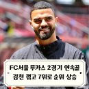 FC서울 김천상무 꺾고 7위로 순위 상승 / 루카스 실바 결승골 2경기 연속 득점
