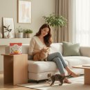 냥이의꿈 | 스며든 햇살처럼, "보호리 스낵냥냥 저칼로리 고양이 영양간식"으로 찾아온 우리 냥이의 건강한 기쁨