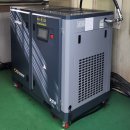 칠정카마스타부분정비 | 30마력 인버터스크류콤프레샤, 30마력 에어드라이어, 에어탱크 600리터 옥상설치 및 룸배관 시공