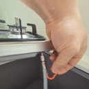 인조대리석 가스랜지 위치 이동 및 필름 작업 후기