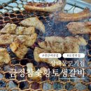 진주 상대동 생갈비맛집 금정참숯황토생갈비 고기집후기