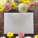 YUJIN ATRLIER CERTIFICATE