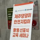 제주 반려견 순찰대 교육 보조 활동을 하다 : 강아지 친구들 또 만나서 반가워.