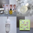 지민80 | 헤어 오일 - 오스만투스(금목서향) &amp; 엔젤뮤게 (은방울꽃/지민픽) 선착순 지민 포토북, 은방울꽃 키링 증정