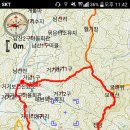 거창군주상면거기보건진료소 | 구름낮게 깔린 보해산(911.7m)과 금귀봉