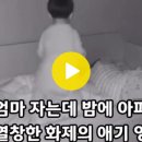 엄마 자는데 아파트 열창한 애기 + 로제 댓글 이미지