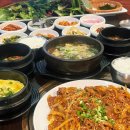 제육한상 - 춘천시 영서로 2865 | 하남 점심 밥집 돌쇠쌈밥 반찬 푸짐한 제육쌈밥 한상 후기