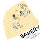 가로수길 천사약국 | 신사동 가로수길 지도 ver.4 베이커리 빵 케이크 맛집 / 아우어베이커리 • 듀자미 • 플라워베이커리...