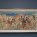 김은호, 풍악추명, 1958 비단에 채색 한국은행 소장 이미지