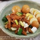 곤약 닭가슴살 계란 장조림 만들기 모듬장조림 레시피 이미지