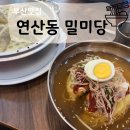 미당만두 | 연산동 밀면맛집 '밀미당' 밀면, 비빔밀면, 만두 후기!!