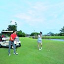 South Korean golfers on Miri tour 이미지