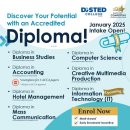 January Intake is now Open-Diploma Programs at DISTED 이미지