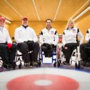 The teams competing at the World Wheelchair Curling Championship 2016 이미지