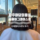 신데렐라노래방 | [파주미용실] 야당 머리잘하는곳 숨헤어 그레이스점 신데렐라크리닉 후기