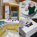 잠실고등학교 | 잠실케익제작 고망고레터링케이크 빵빵이 생일케이크 주문 후기