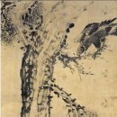 【혜원 신윤복(1758~미상)】 「소나무와 매」 이미지