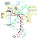 상해 한글 지하철 관광지도 PDF로 작성되어 잘보입니다. 이미지