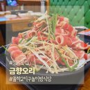 율하2지구_모산공원분수대 | 김해율하맛집 놀이방 있는 율하2지구맛집 금향오리 솔직 후기 (산더미커플2인 &amp; 물막국수)