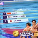 남자 계영 800m 결승 금메달, 아시안게임 아시아 신기록 ㅅㅅ 이미지