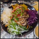 홍's황금족발 | [장지역 맛집] 이색 조합의 끝판왕! 해남짬뽕 장지점에서 맛본 족발 양장피 세트 후기