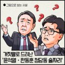 김의겸 "尹·한동훈 청담 술자리" 드러난 거짓말 책임은 이미지