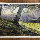 힐링 수채화교실 이미지