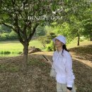 Benjefe 벤제프 여성 여름 골프웨어 브랜드 / 그린...예쁜 여자 라운딩룩 : 바람막이 조거팬츠 모자 후기