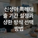 신생아 특례대출 기간 설정과 상환 방식 선택 방법 이미지
