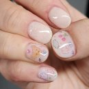 색연필 아트 | 상봉네일 &#39;네일해&#39; 이달의아트 솔직후기 귀여운 색연필 캐릭터 아트 중랑구네일