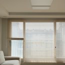 정관가화만사성정관타운 | 부산 기장 가화만사성정관타운 / 아이보리 우드블라인드와 블랙 우드블라인드