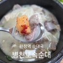 병천토속순대 | 완정역 순대국 맛집 병천토속순대 진한국물 순대국 콩국수개시