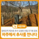 추사 김정희 친필 조기복 묘표 이미지