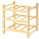 파랑새장 | 방음 애견부스에 딱 들어가는 와인 거치대로 만든 앵무새 놀이터