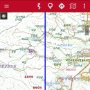 GPS On시 파란 직선 생기는 현상 이미지