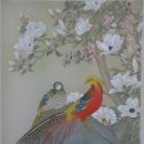 동양화 채색화 이미지