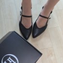 제니크 | 로제니크 힐다 스트랩 메리제인플랫 3cm 검정 발볼넓힘 내돈내산 후기, 안유진 구두