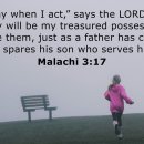 Bible Reading - Malachi 3:10~18 이미지