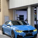 4557 | BMW 전체 랩핑 후기｜브라바도 야스마리나블루 (YASMARINA BLUE) 컬러 추천