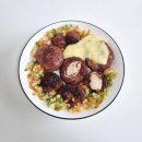 떡갈비맛집 티제이푸드 떡갈비반죽으로 치즈 떡갈비만들기