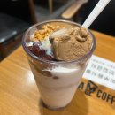 메가엠지씨커피대구메트로센타점 | 메가커피 팥빙수 품절대란에 드디어 겟한 극호의 팥빙젤라또 파르페