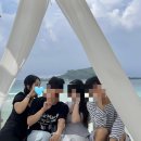 쿠잉하우스 민박 | 찐친들과 제주do_2 (여름 금오름, 협재 카페, 몬스터살롱, 소낭게스트하우스)