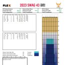 2023년도 하반기결산 대회 레인패턴 (1월) - "스웨그43" 패턴 / 용인 엑스핀 볼링 라운지 이미지