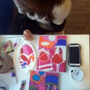 그리기 쉬운 아크릴화 이미지