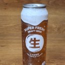 슈퍼비어 | 슈퍼프레시 생 드래프트 비어 (Super Fresh Saeng Dreft Beer) 시음 후기