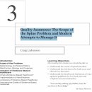 3. Quality Assurance: The Scope of the Spine Problem and Modern Attempts to Manage It 이미지